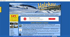 Desktop Screenshot of holzhau.de