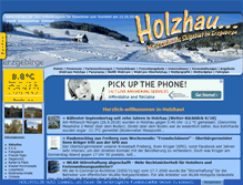 Tablet Screenshot of holzhau.de